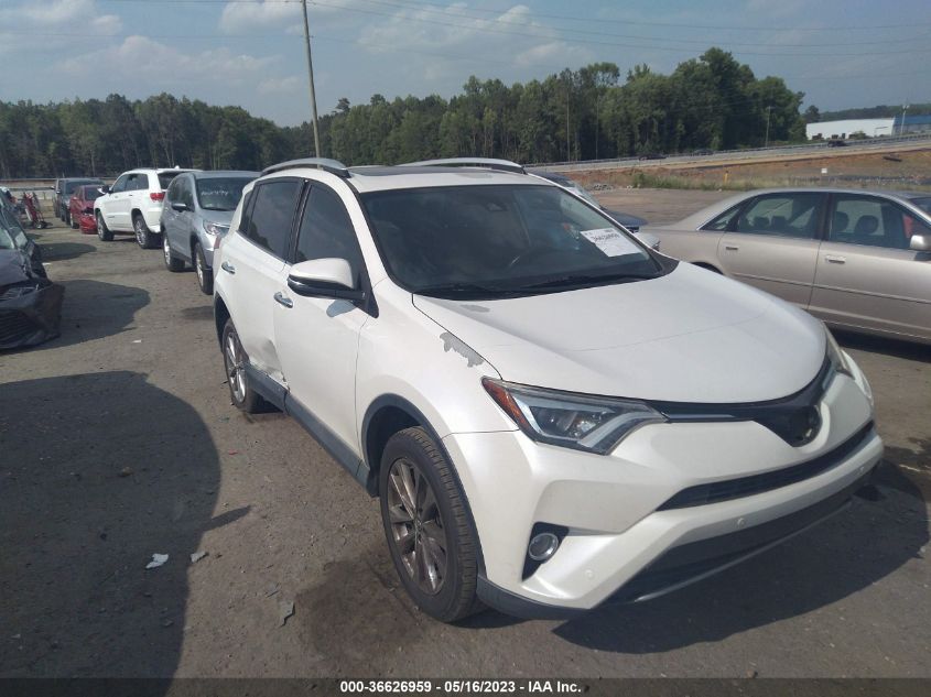 2016 TOYOTA RAV4 LIMITED - 2T3YFREV7GW260525