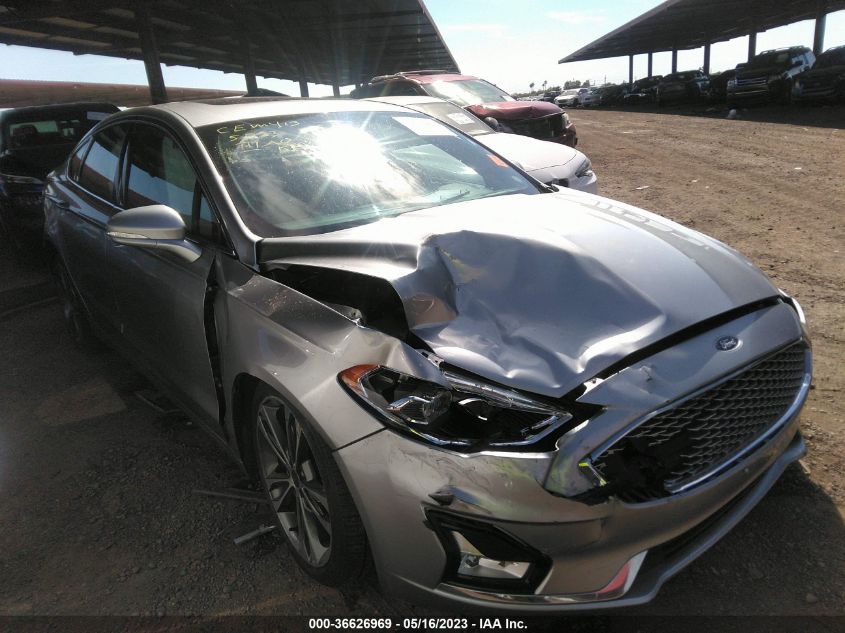 2020 FORD FUSION TITANIUM - 3FA6P0K91LR152767