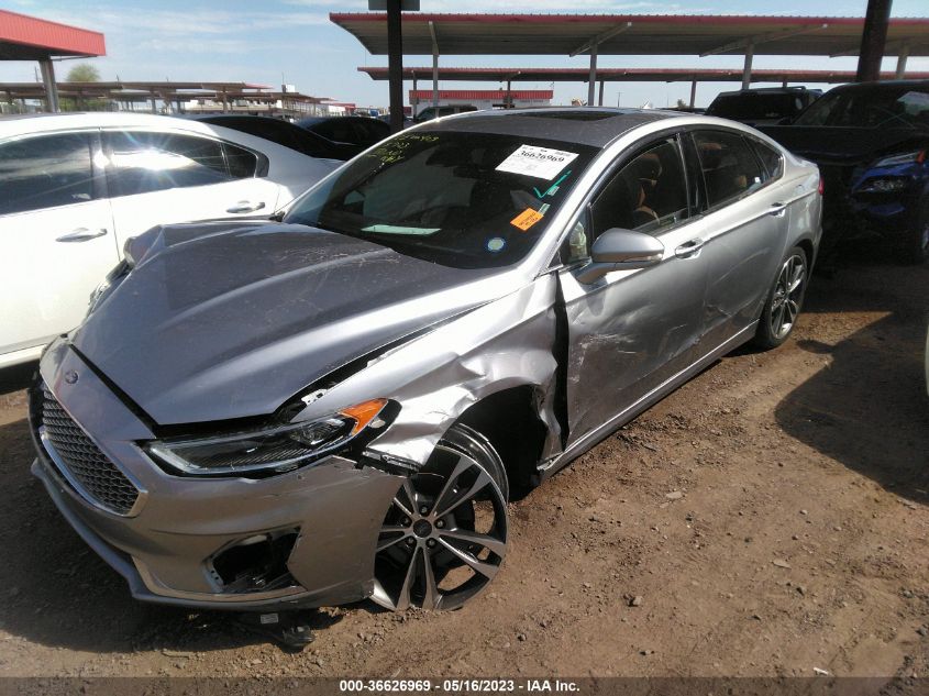 2020 FORD FUSION TITANIUM - 3FA6P0K91LR152767