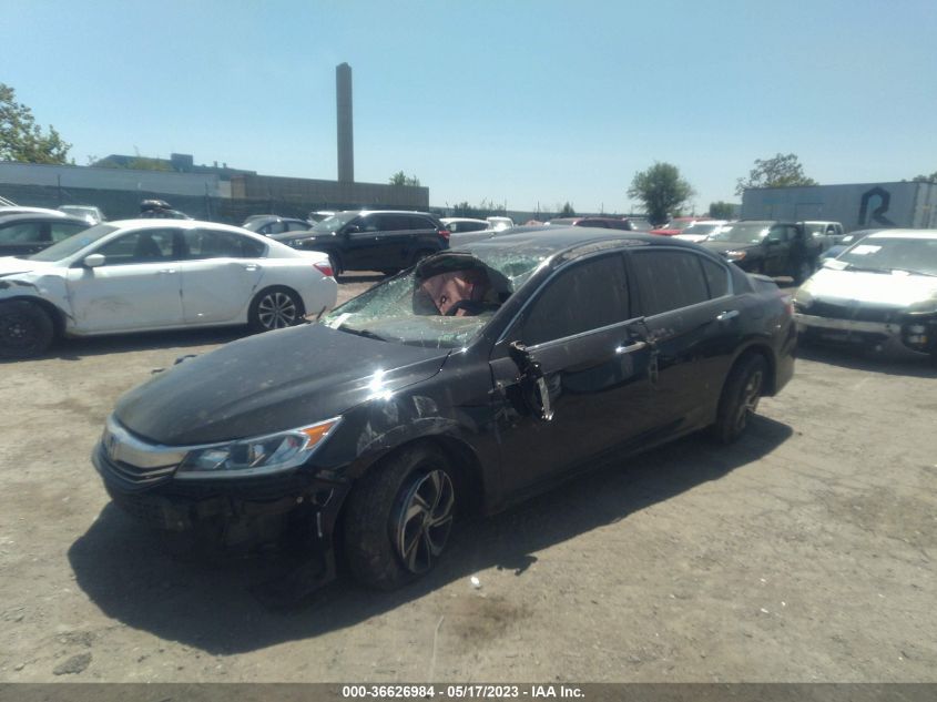 2016 HONDA ACCORD SEDAN LX - 1HGCR2F36GA083889