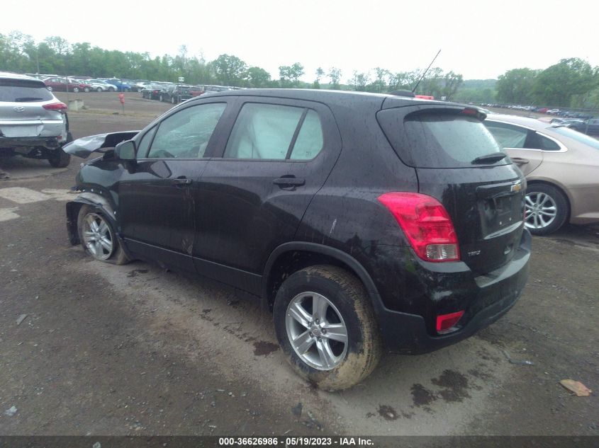 2019 CHEVROLET TRAX LS - 3GNCJKSB0KL314698