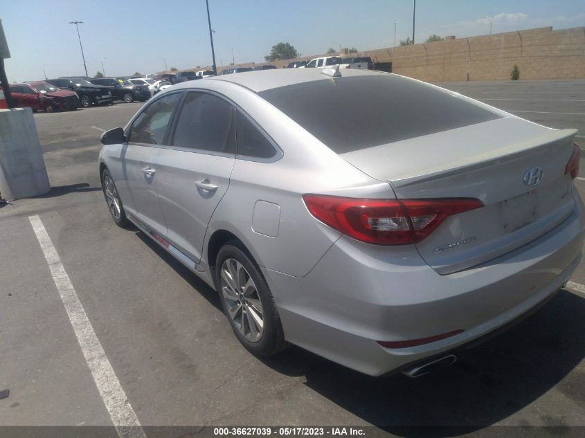2015 HYUNDAI SONATA 2.4L SPORT - 5NPE34AF2FH118277