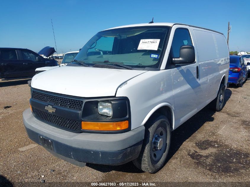 2013 CHEVROLET EXPRESS CARGO VAN - 1GCWGFFA8D1103529