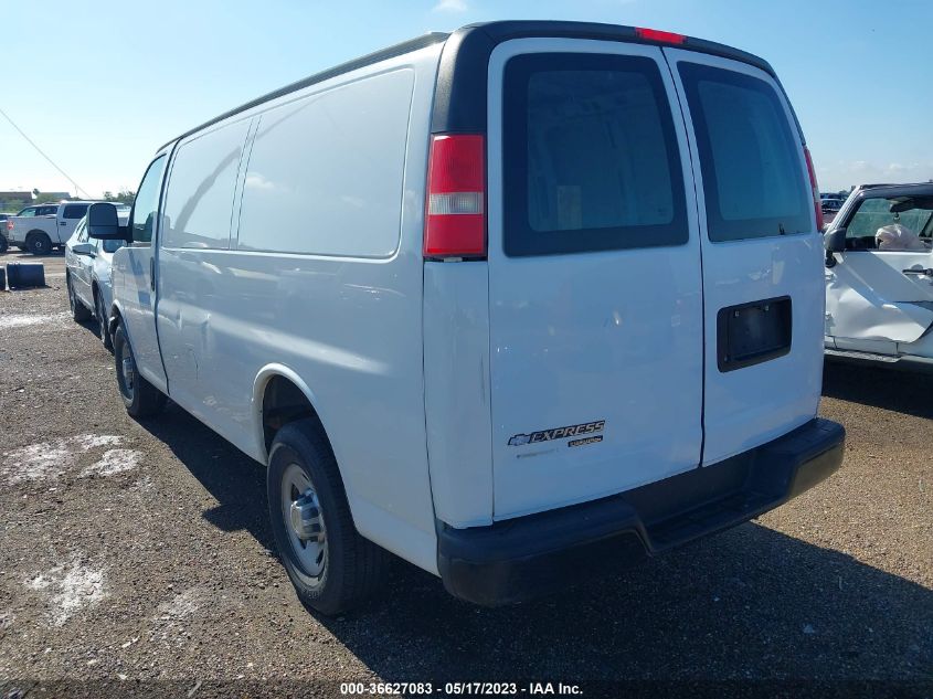 2013 CHEVROLET EXPRESS CARGO VAN - 1GCWGFFA8D1103529