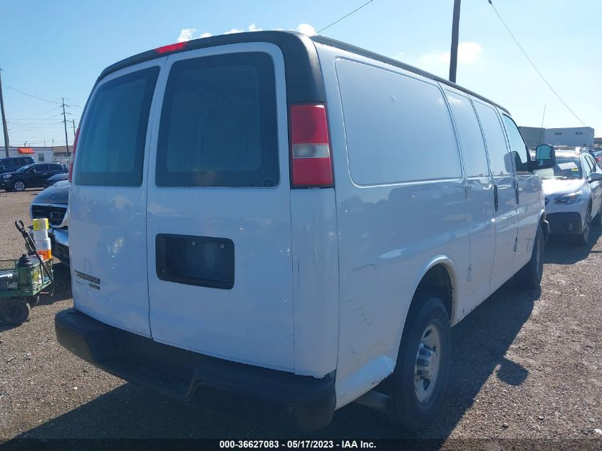 2013 CHEVROLET EXPRESS CARGO VAN - 1GCWGFFA8D1103529