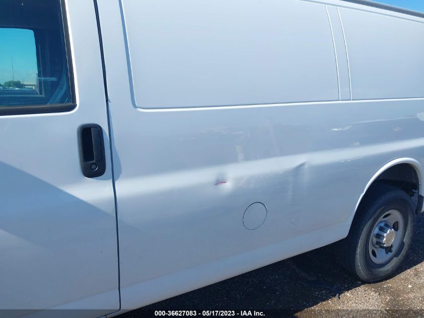 2013 CHEVROLET EXPRESS CARGO VAN - 1GCWGFFA8D1103529