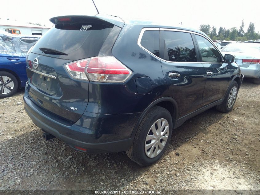 2015 NISSAN ROGUE SV/SL/S - KNMAT2MV5FP526637