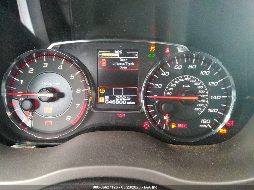 2019 SUBARU WRX - JF1VA1A60K9814617