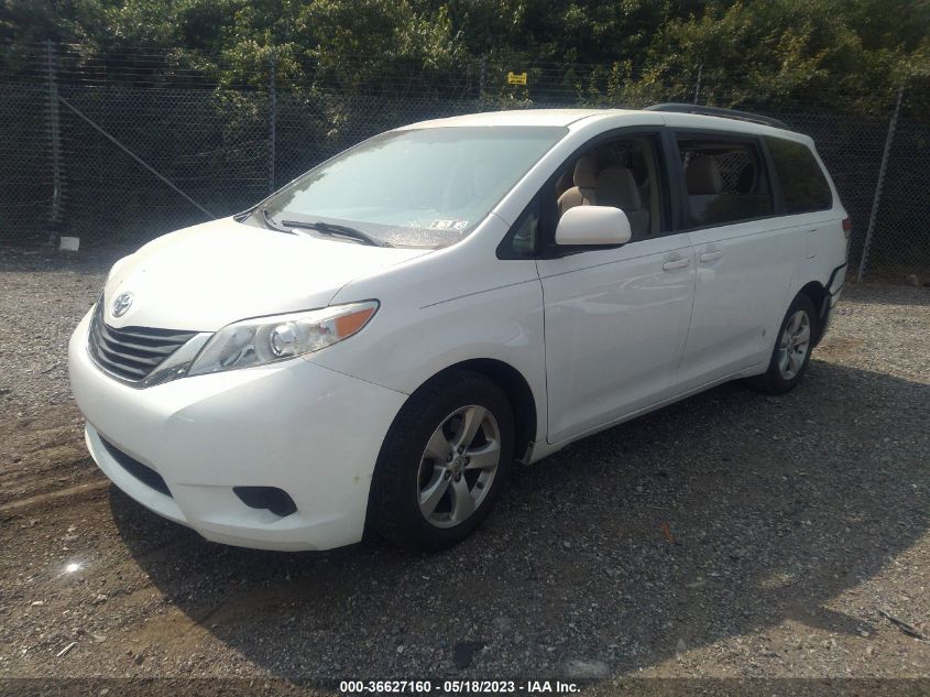 2013 TOYOTA SIENNA LE - 5TDKK3DC6DS387083