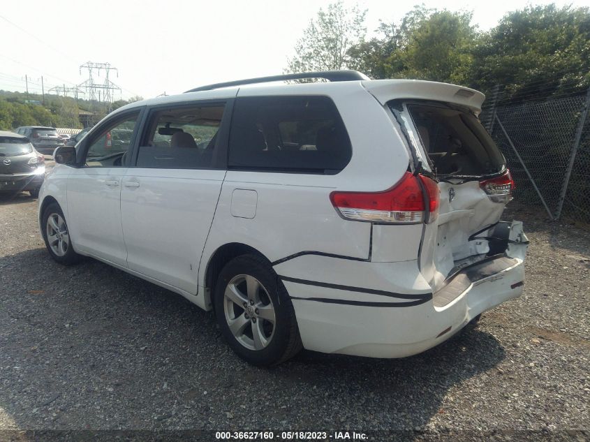 2013 TOYOTA SIENNA LE - 5TDKK3DC6DS387083
