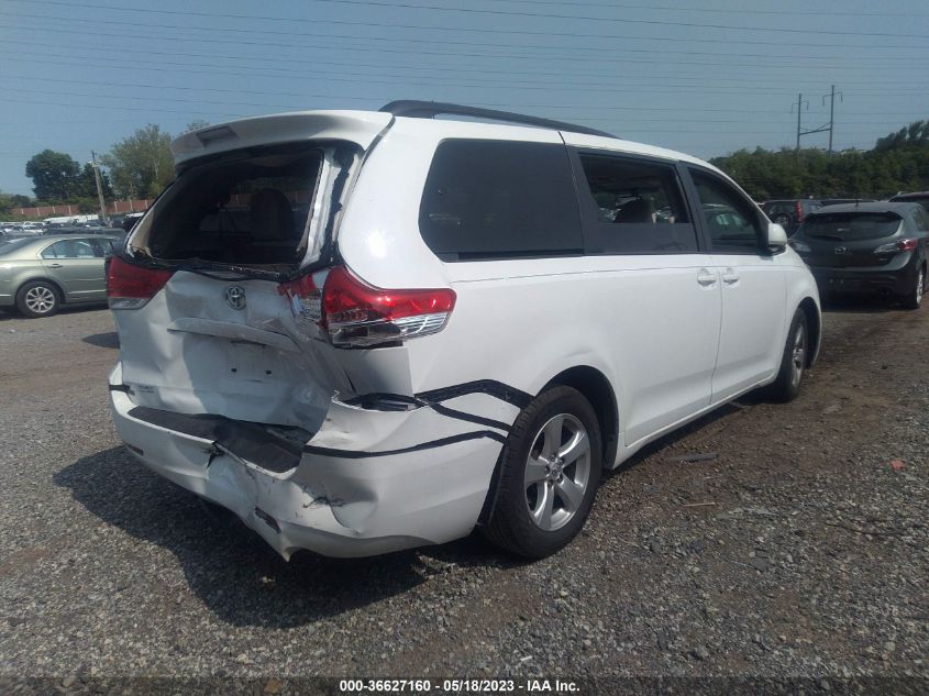 2013 TOYOTA SIENNA LE - 5TDKK3DC6DS387083