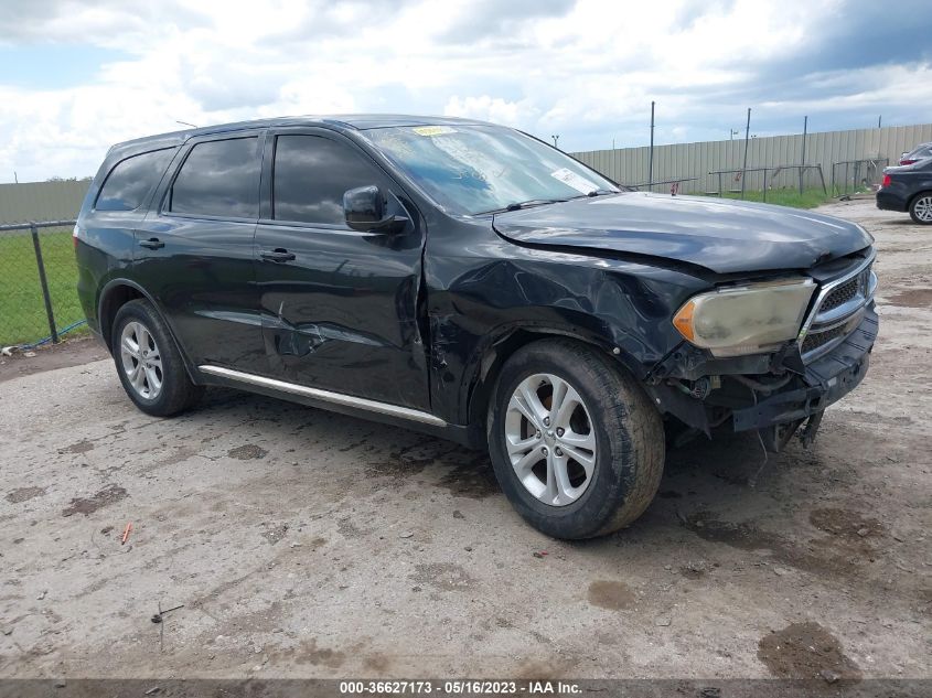 2013 DODGE DURANGO SXT - 1C4RDHAG6DC659842