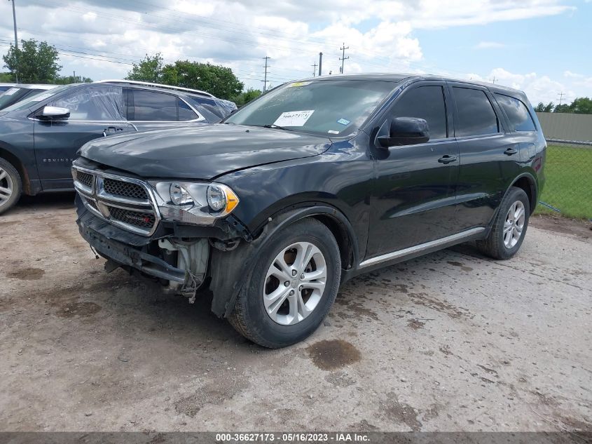 2013 DODGE DURANGO SXT - 1C4RDHAG6DC659842