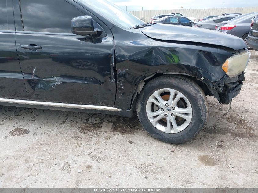 2013 DODGE DURANGO SXT - 1C4RDHAG6DC659842