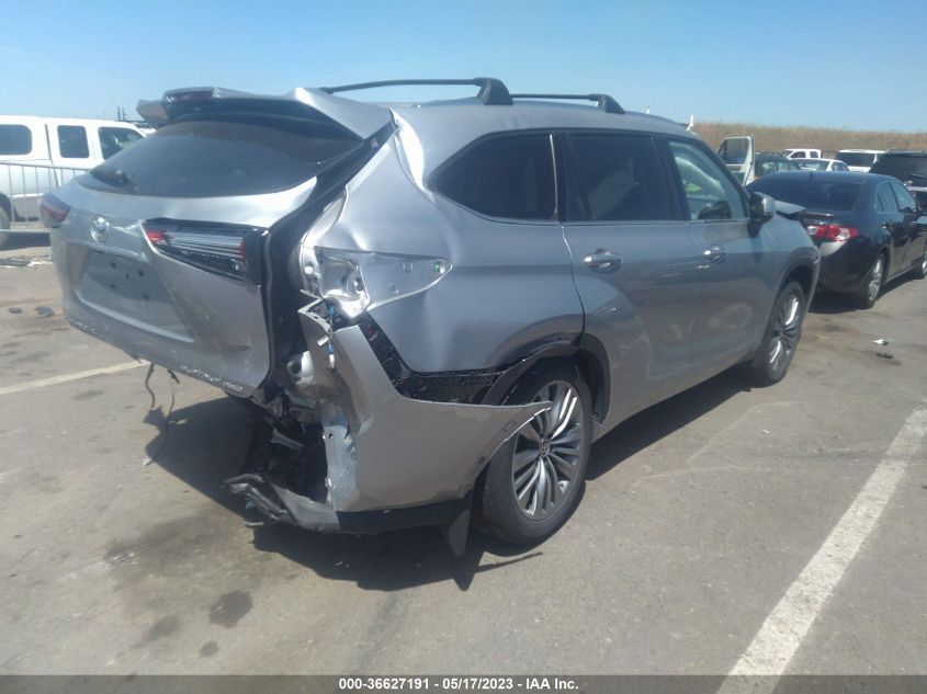 2022 TOYOTA HIGHLANDER PLATINUM - 5TDFZRBHXNS205739