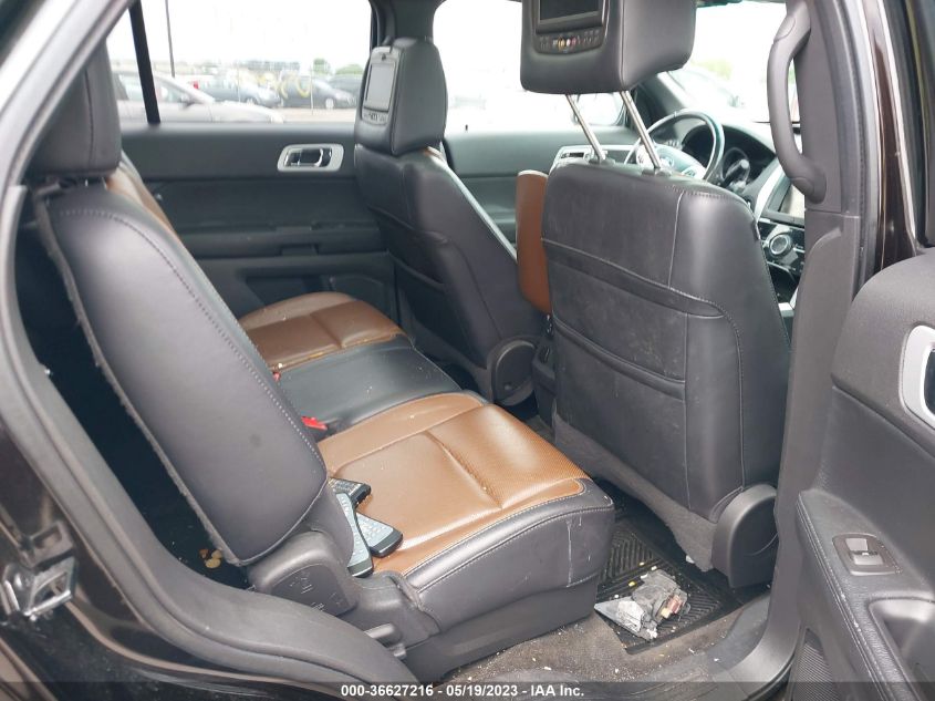 2013 FORD EXPLORER LIMITED - 1FM5K8F84DGA37833