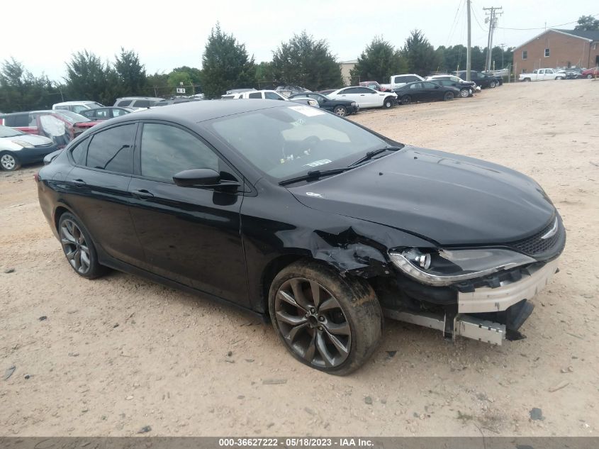 2015 CHRYSLER 200 S - 1C3CCCDG1FN610597
