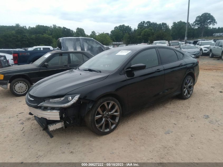 2015 CHRYSLER 200 S - 1C3CCCDG1FN610597