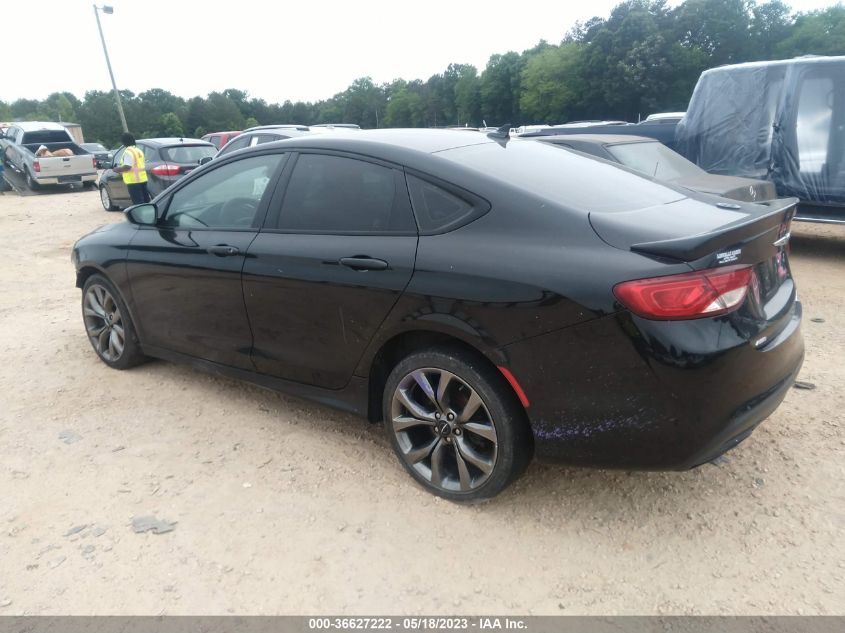 2015 CHRYSLER 200 S - 1C3CCCDG1FN610597