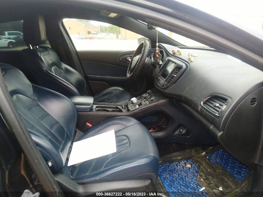 2015 CHRYSLER 200 S - 1C3CCCDG1FN610597