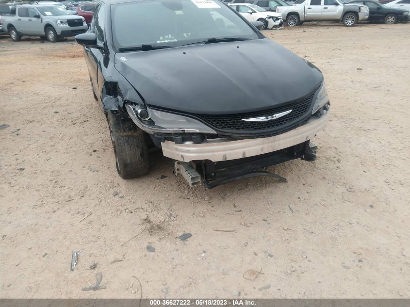 2015 CHRYSLER 200 S - 1C3CCCDG1FN610597