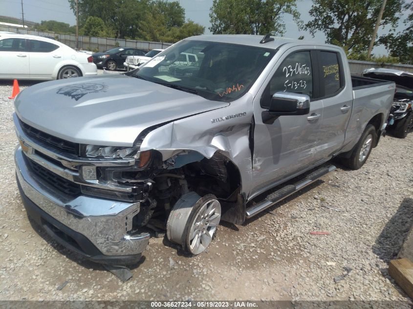 2020 CHEVROLET SILVERADO 1500 LT - 1GCRYDED6LZ368699