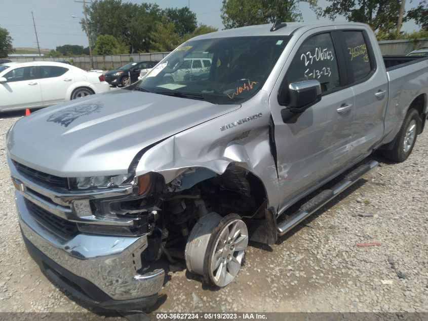 2020 CHEVROLET SILVERADO 1500 LT - 1GCRYDED6LZ368699