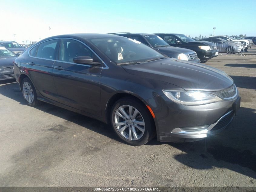 2015 CHRYSLER 200 LIMITED - 1C3CCCAB9FN676047