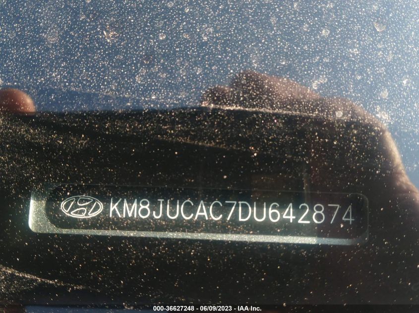 2013 HYUNDAI TUCSON LIMITED - KM8JUCAC7DU642874