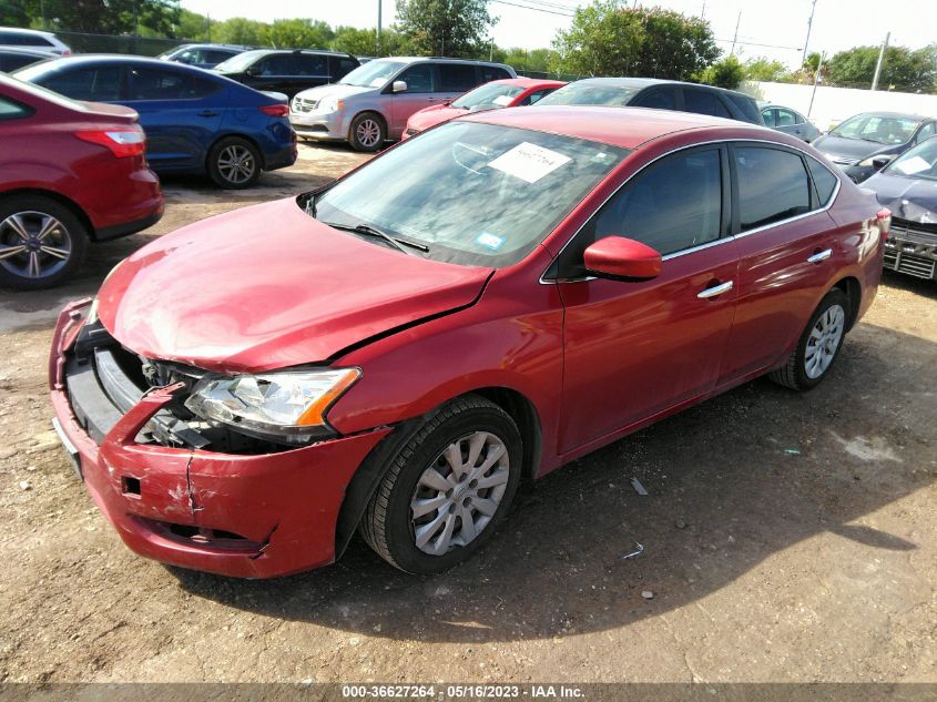 2014 NISSAN SENTRA S - 3N1AB7AP4EY261893