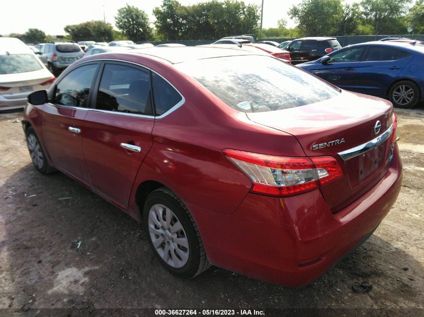 2014 NISSAN SENTRA S - 3N1AB7AP4EY261893