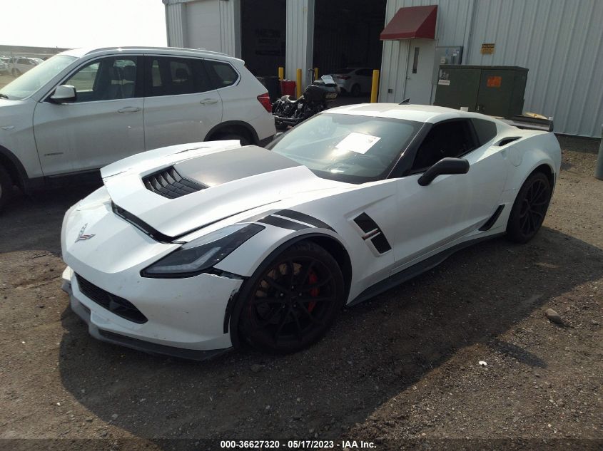2017 CHEVROLET CORVETTE GRAND SPORT 3LT - 1G1Y12D73H5101205