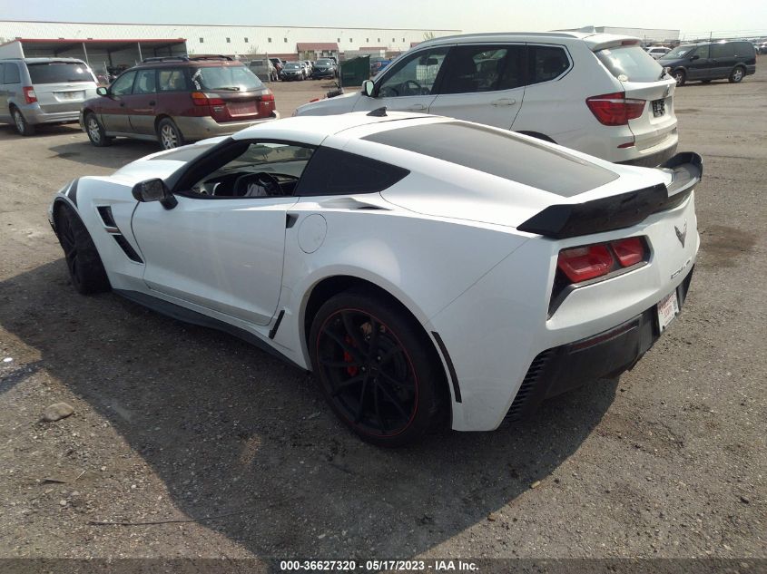 2017 CHEVROLET CORVETTE GRAND SPORT 3LT - 1G1Y12D73H5101205