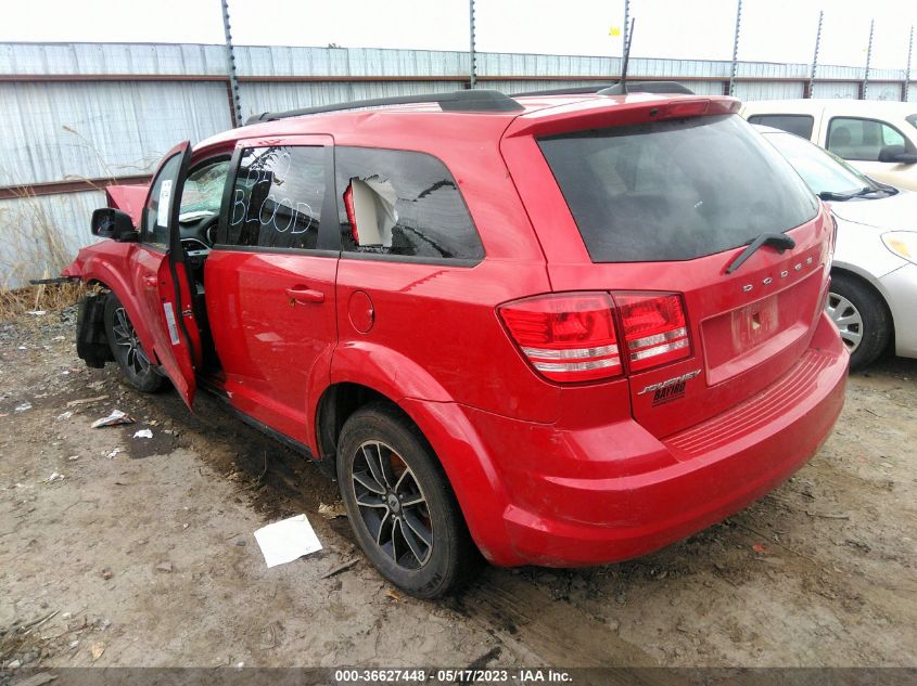 2018 DODGE JOURNEY SE - 3C4PDCAB7JT519930