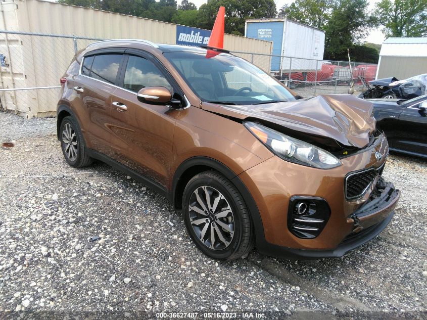 2017 KIA SPORTAGE EX - KNDPN3AC1H7214721