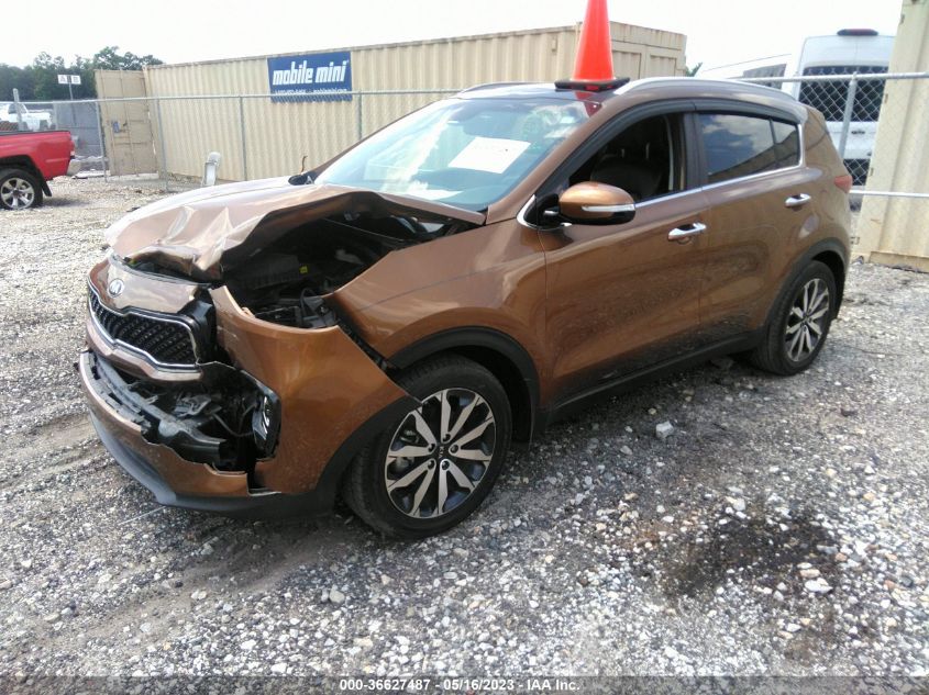 2017 KIA SPORTAGE EX - KNDPN3AC1H7214721
