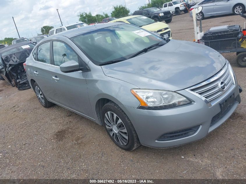 2014 NISSAN SENTRA S - 3N1AB7AP7EL684237