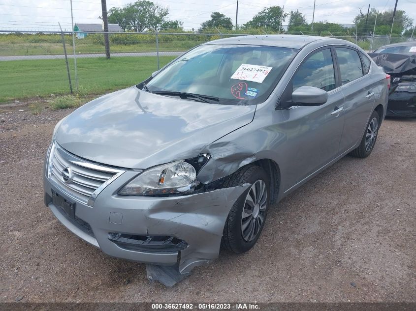 2014 NISSAN SENTRA S - 3N1AB7AP7EL684237