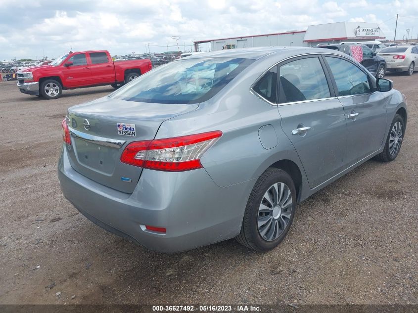 2014 NISSAN SENTRA S - 3N1AB7AP7EL684237