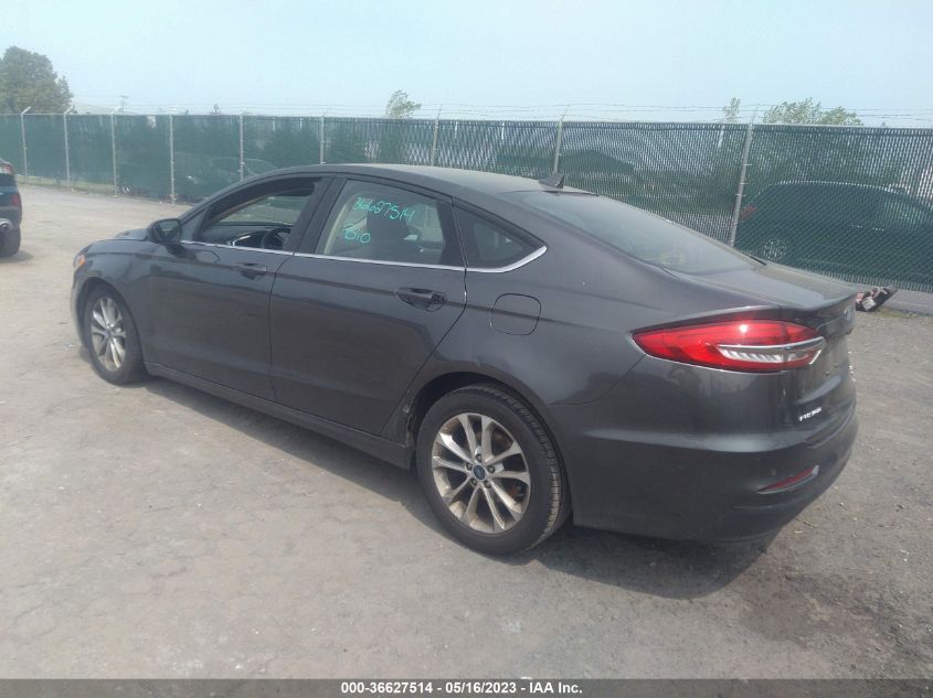 2019 FORD FUSION SE - 3FA6P0HD3KR158841