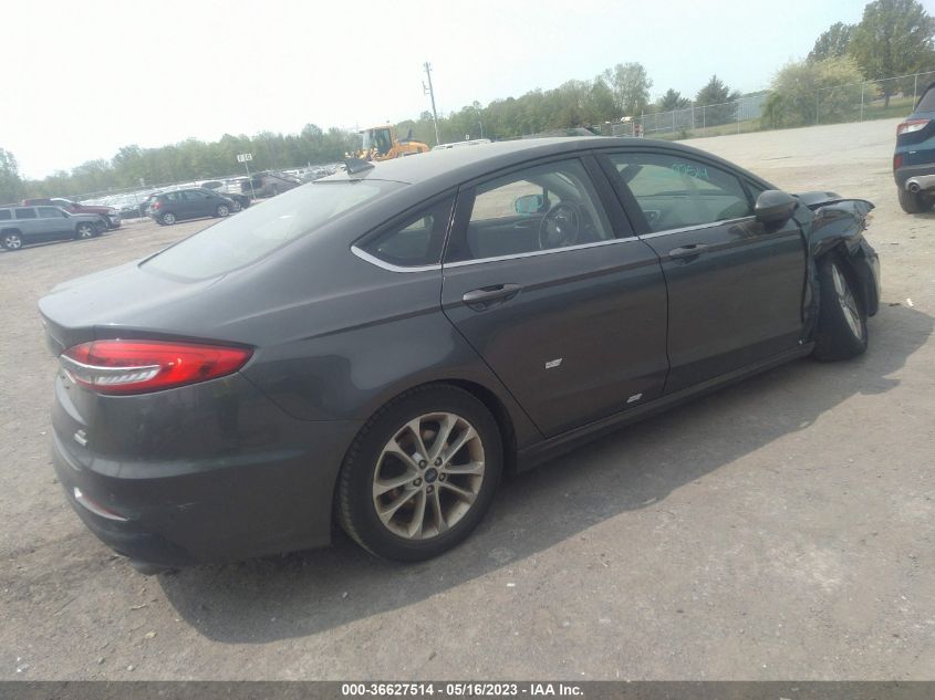 2019 FORD FUSION SE - 3FA6P0HD3KR158841