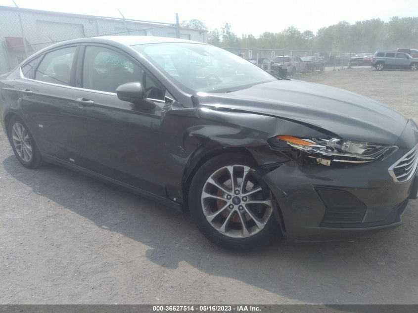 2019 FORD FUSION SE - 3FA6P0HD3KR158841