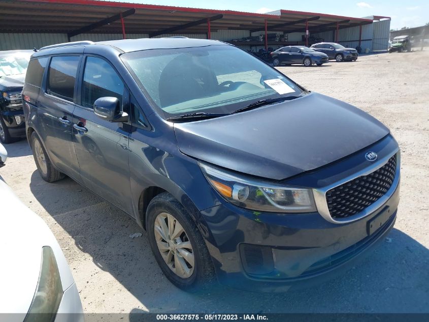 2015 KIA SEDONA LX - KNDMB5C19F6037681