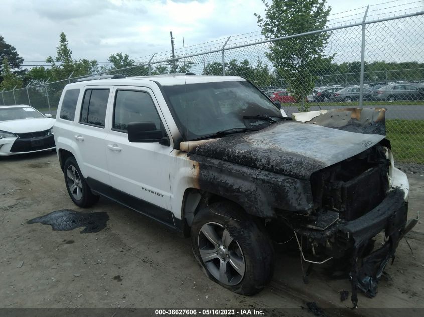 2017 JEEP PATRIOT HIGH ALTITUDE - 1C4NJRFB7HD176418