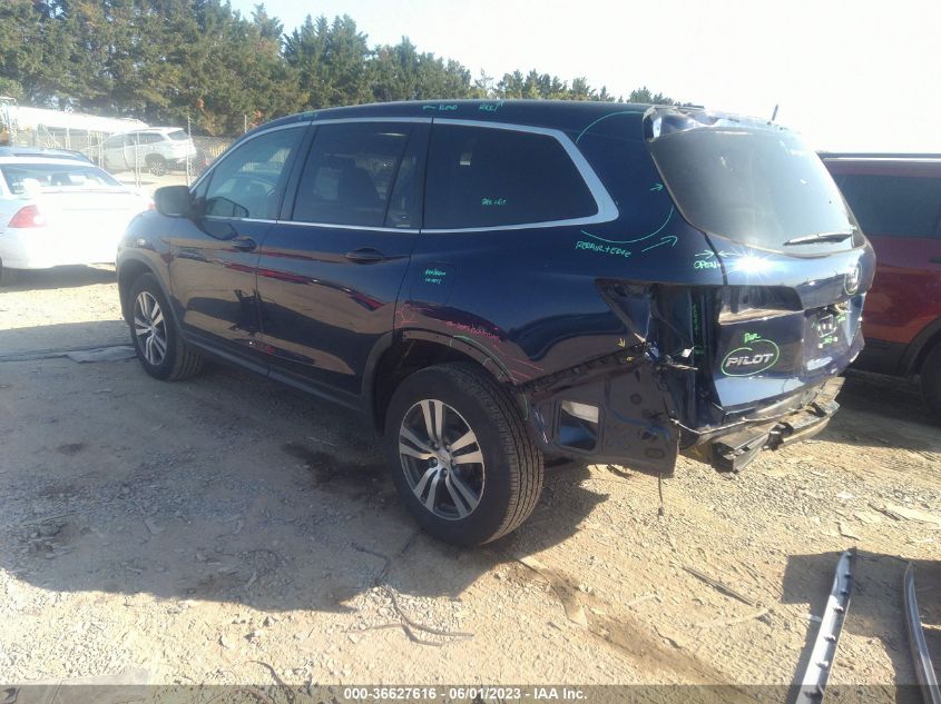 2017 HONDA PILOT EX-L - 5FNYF6H71HB012001