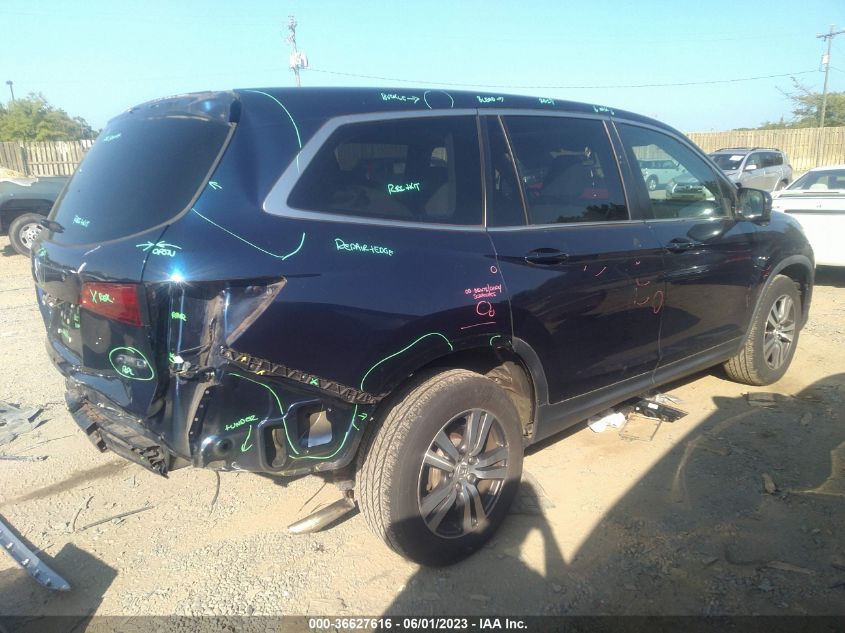 2017 HONDA PILOT EX-L - 5FNYF6H71HB012001