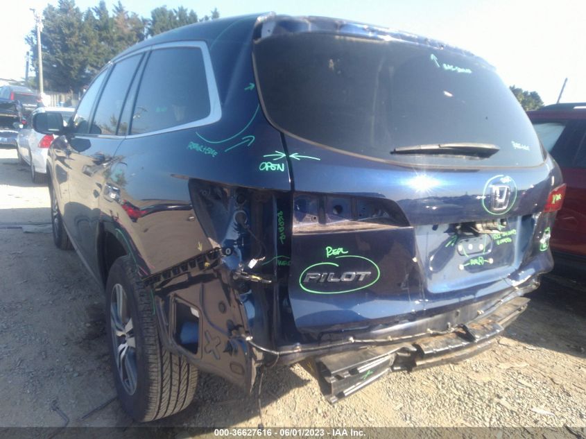 2017 HONDA PILOT EX-L - 5FNYF6H71HB012001