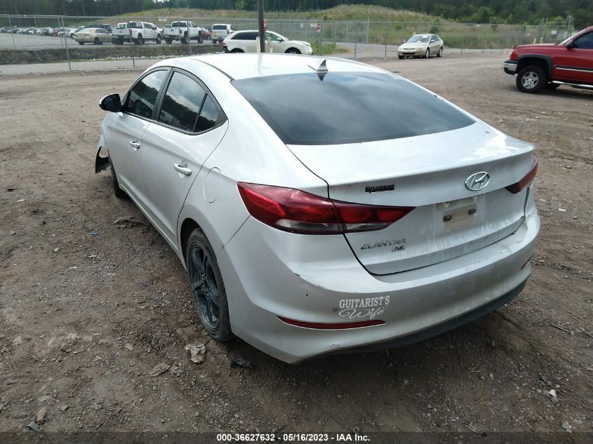2017 HYUNDAI ELANTRA SE - KMHD74LF4HU128455