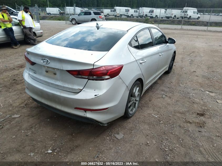 2017 HYUNDAI ELANTRA SE - KMHD74LF4HU128455