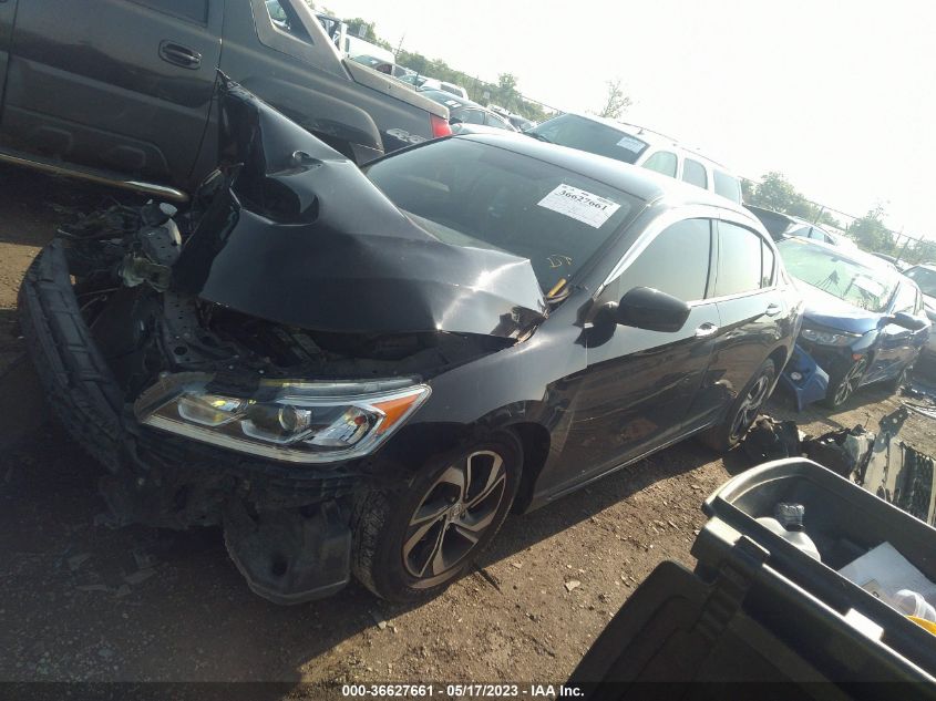 2017 HONDA ACCORD SEDAN LX - 1HGCR2F34HA102151